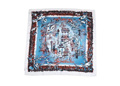 Lot 49 - Jean Paul Gaultier Silk Scarf, printed with...