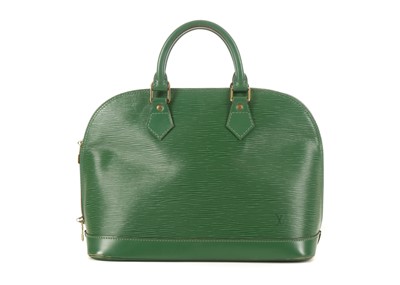 Lot 404 - Louis Vuitton Green Epi Alma PM, c. 1996, Epi...