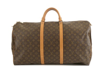 Lot 369 - Louis Vuitton Monogram Keepall 60, c. 1990,...