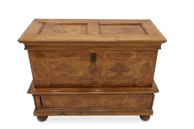 Lot 724 - An 18th century and later German elm and...