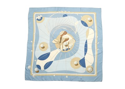 Lot 41 - Hermes 'Swing' Silk Scarf, designed in 1979 by...