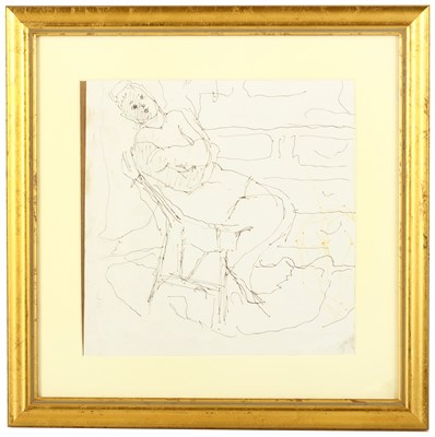Lot 600 - Rose Hilton (British, B. 1931), 'Interior',...