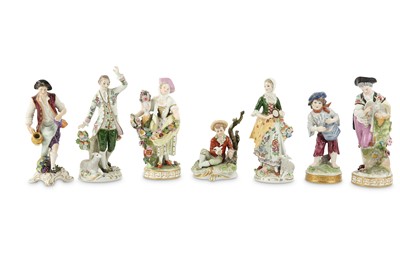 Lot 537 - Seven Continental late 19th century and later...