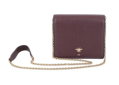 Lot 139 - Christian Dior D-Bee Pouch, c. 2018, deep...