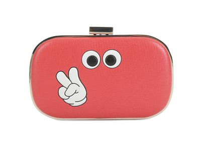 Lot 160 - Anya Hindmarch Coral Mini Marano Card Case, c....