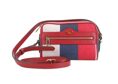 Lot 75 - Gucci Red Ophidia Mini Crossbody Bag, c. 2018,...