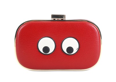 Lot 159 - Anya Hindmarch Red Mini Marano Card Case, c....