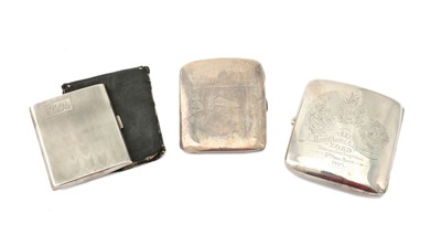 Lot 395A - NO LOT  - A mixed group of three silver...