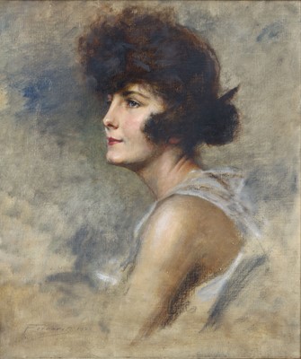 Lot 586 - Ferraris (Continental 20th century) Portrait...