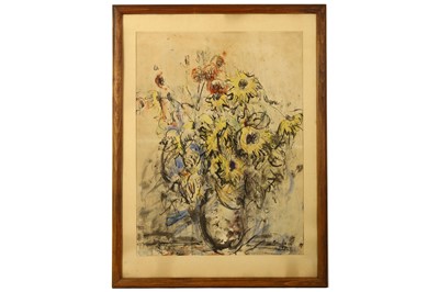 Lot 580 - 20th century European school Flowers in a vase...