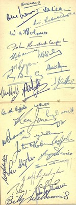 Lot 285 - Rugby Interest.- Autograph album with...