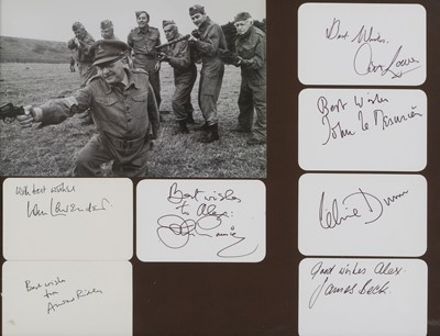 Lot 65 - Dad’s Army.- Black and white, full-length...
