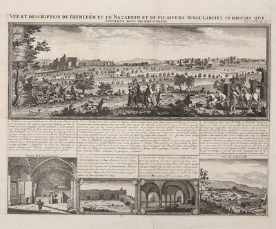 Lot 296 - Holy Land.- De Wit (Frederik) Terra Sancta,...