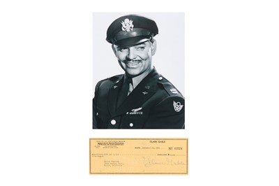 Lot 70 - Gable (Clark) Signed cheque to Encino Pharmacy...
