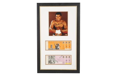 Lot 280 - Ali (Muhammad) Colour photograph of the boxing...