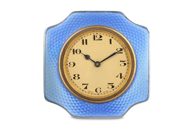 Lot 49 - PLEASE NOTE THIS CLOCK IS SILVER RATHER THAN...