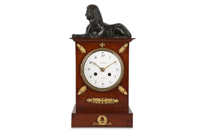 Lot 34 - A FRENCH NAPOLEON III PERIOD EGYPTIAN REVIVAL...