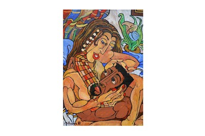 Lot 253 - CHICO MONTILLA (SPANISH b.1961) Azalea Signed...