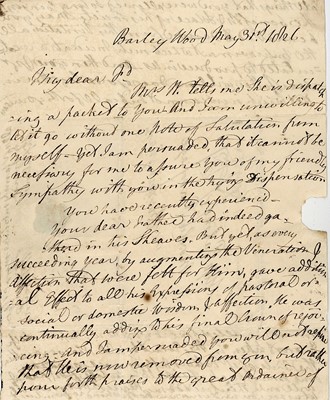 Lot 225 - Wilberforce (William) Autograph letter signed...