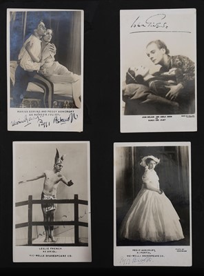 Lot 53 - Photograph Albums.- Actors Two photograph...