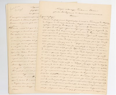 Lot 270 - Parlatore (Filippo) Two gatherings (14 and 6...