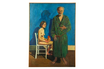 Lot 116 - DIANE HILLS Mr John Bratby: Artist and model;...