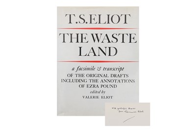 Lot 122 - Eliot (T.S.) The Waste Land, A Facsimile and...