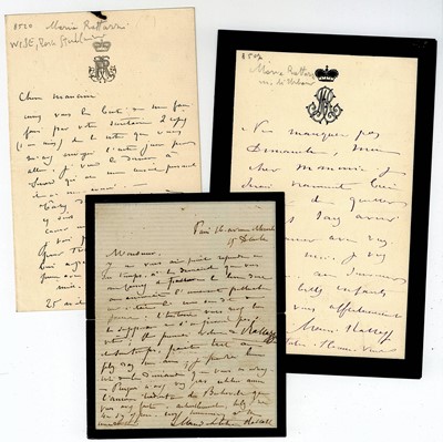 Lot 139 - Solms-Rattazzi (Maria Letizia Studolmina de,...