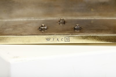 Lot 121 - The Duke of Leeds' Doncaster Cup stand - A George IV sterling silver gilt plinth, London 1824 by John Bridge of Rundell, Bridge and Rundell (reg. 25th Nov 1823)