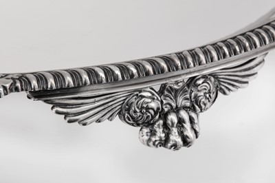 Lot 8 - A large George III sterling silver salver, London 1814 by William Burwash