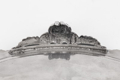 Lot 8 - A large George III sterling silver salver, London 1814 by William Burwash