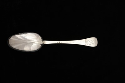 Lot 39 - A George I Britannia standard silver table spoon, London 1716 attributed to Thomas Spackman (free 17th May 1700)