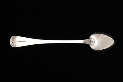 Lot 59 - A George III sterling silver basting spoon, London 1819 by William Eley and William Fearn (reg. 4th Jan 1797)
