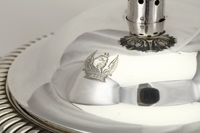 Lot 9 - A George III sterling silver tea urn, London 1817 by William Burwash