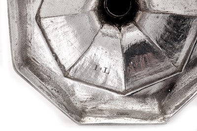 Lot 4 - A George I Britannia standard silver candlestick, London 1716 by Thomas Merry I (reg. 19th June 1701)