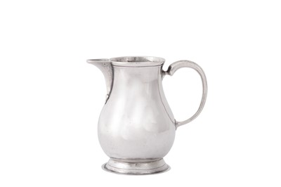 Lot 6 - A George I sterling silver cream jug, London 1726 by John Gorsuch (reg. 6th April 1726)