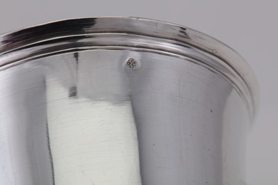 Lot 78 - A Louis XVI late 18th century French silver beaker, Paris 1789 by Jean-Nicolas Boulanger (reg. 11th March 1783, active until at least 1809)
