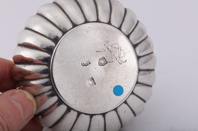 Lot 16 - An interesting matched pair of George III sterling silver trencher salts