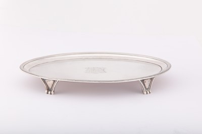 Lot 97 - A George III sterling silver teapot stand, London 1790 by James Young (first reg. 21st July 1760)