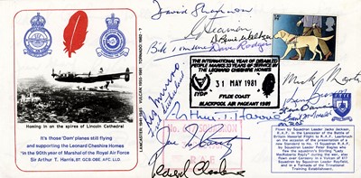 Lot 229 - WW2.-Dambusters  Flown cover commemorating R.A....