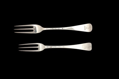 Lot 36 - A Queen Anne Britannia standard silver table fork, London probably 1709 by John Broake (reg. 8th July 1699)