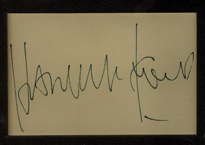 Lot 68 - Ford (Harrison) Ink signature on yellow album...