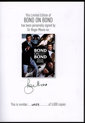 Lot 74 - James Bond.- Roger Moore Bond on Bond, Limited...
