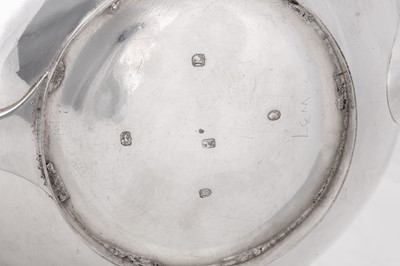Lot 19 - A George III sterling silver teapot, London 1806 by Robert Garrard I (reg. 11th Aug 1802)