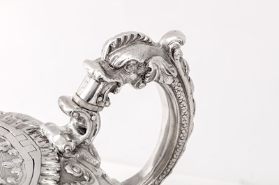 Lot 114 - A George IV Irish sterling silver 'zoomorphic' teapot, Dublin 1820 by William Nolan
