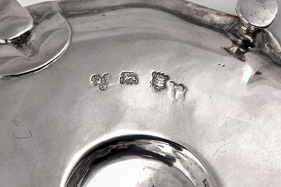 Lot 104 - A George II sterling silver chamberstick, London 1754 by John Cafe (this mark reg. 13th Dec 1742)
