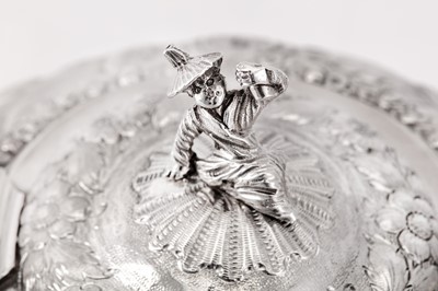 Lot 112 - A George IV sterling silver teapot, London 1826 by John James Keith (reg. 5th May 1824)