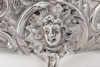 Lot 115 - A George III sterling silver teapot, London 1819 by Jospeh Craddock and William Ker Reid (reg. 8th Jun 1812)
