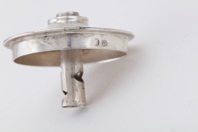 Lot 22 - A George III sterling silver coffee biggin stand, London 1815 by John Wakelin and Robert Garrard (reg. 20th Oct 1792)