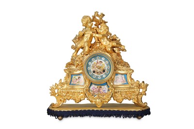 Lot 28 - A LATE 19TH CENTURY FRENCH ORMOLU AND...